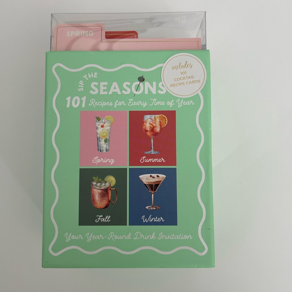 Cocktail Recipe Cards